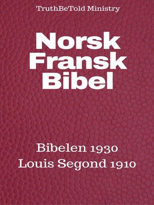 cover image of Norsk Fransk Bibel
